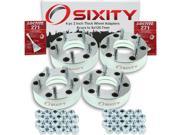 Sixity Auto 4pc 2 Thick 5x120.7mm Wheel Adapters Acura SLX Loctite