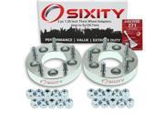 Sixity Auto 2pc 1.25 Thick 5x120.7mm Wheel Adapters Jeep Compass Liberty Patriot Loctite