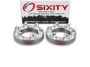 Sixity Auto 2pc 1.25 6x5.5 Wheel Spacers Plymouth Arrow Pickup M12x1.5mm 1.25in Studs Lugs