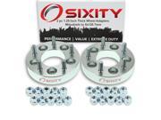 Sixity Auto 2pc 1.25 Thick 5x120.7mm Wheel Adapters Mitsubishi 3000GT Diamante Eclipse Endeavor Galant Lancer Outlander Starion Van