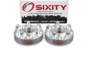 Sixity Auto 2pc 1.25 5x4.5 Wheel Spacers Dodge Pickup Dakota Daytona D200 1 2 20tpi 1.25in Hubcentric