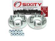 Sixity Auto 2pc 1.25 Thick 5x120.7mm Wheel Adapters Honda Accord Crosstour Civic CR V CR Z Element Fit Odyssey Pilot Prelude S2000 Loctite