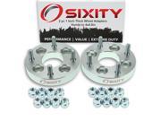 Sixity Auto 2pc 1 Thick 4x4.5 Wheel Adapters Honda Accord Civic del Sol CRX Fit Insight Prelude