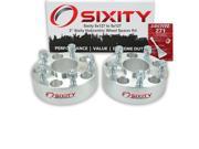 Sixity Auto 2pc 2 5x127 Wheel Spacers Sixity Auto Pickup Truck SUV 1 2 20tpi 1.25in Hubcentric Loctite