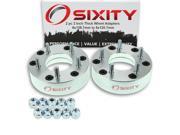 Sixity Auto 2pc 2 Thick 6x139.7mm to 5x120.7mm Wheel Adapters Pickup Truck SUV
