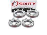 Sixity Auto 4pc 1.25 6x139.7 Wheel Spacers GMC Canyon M12x1.5mm 1.25in Studs Lugs