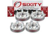 Sixity Auto 4pc 1.25 5x114.3 Wheel Spacers Sixity Auto Pickup Truck SUV 1 2 20tpi 1.25in Hubcentric Loctite