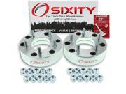 Sixity Auto 2pc 2 Thick 5x120.7mm Wheel Adapters GMC Canyon Loctite