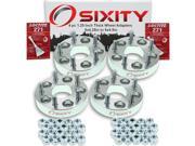 Sixity Auto 4pc 1.25 Thick 5x4.25 to 5x4.5 Wheel Adapters Pickup Truck SUV Loctite
