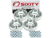 Sixity Auto 4pc 1.25 Thick 5x5 Wheel Adapters Land Rover Freelander