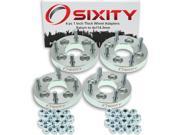 Sixity Auto 4pc 1 Thick 4x114.3mm Wheel Adapters Saturn Ion SC SC1 SC2 SL SL1 SL2 SW1 SW2