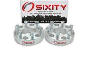 Sixity Auto 2pc 1.5 6x5.5 Wheel Spacers Sixity Auto Pickup Truck SUV M14x1.5mm 1.25in Studs Lugs
