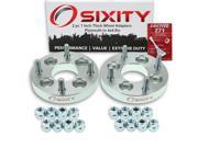 Sixity Auto 2pc 1 Thick 4x4.5 Wheel Adapters Plymouth Colt Horizon Neon Reliant Voyager Loctite