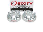 Sixity Auto 2pc 1.5 8x170 Wheel Spacers Ford F350 Pickup Truck M14x2.0mm 1.75in Studs Lugs