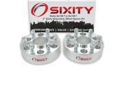 Sixity Auto 2pc 2 6x139.7 Wheel Spacers Sixity Auto Pickup Truck SUV M14x1.5mm 1.25in Hubcentric