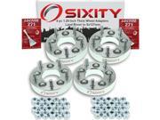 Sixity Auto 4pc 1.25 Thick 5x127mm Wheel Adapters Land Rover Freelander Loctite
