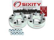 Sixity Auto 2pc 2 Thick 5x120.7mm Wheel Adapters Mazda B1800 B2200 Loctite