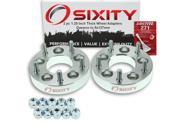 Sixity Auto 2pc 1.25 Thick 5x127mm Wheel Adapters Daewoo Leganza Loctite