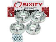 Sixity Auto 4pc 1 Thick 4x4.5 Wheel Adapters Mercury Tracer Loctite