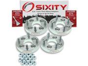 Sixity Auto 4pc 1 Thick 4x114.3mm Wheel Adapters Acura Integra Loctite