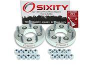 Sixity Auto 2pc 1.25 Thick 5x5.5 Wheel Adapters Ford Aerostar Crown Victoria Explorer Sport Trac Mustang Ranger Thunderbird Loctite