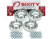 Sixity Auto 4pc 1.25 Thick 5x120.7mm Wheel Adapters Ford Escape Five Hundred Freestyle Fusion Probe Taurus X Loctite