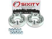 Sixity Auto 2pc 1.25 Thick 5x127mm Wheel Adapters Mitsubishi Lancer Mighty Max Montero Sport