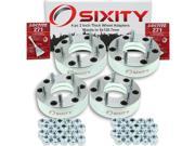 Sixity Auto 4pc 2 Thick 5x120.7mm Wheel Adapters Mazda B1800 B2200 Loctite