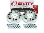 Sixity Auto 2pc 2 Thick 6x139.7mm Wheel Adapters Volkswagen Routan Loctite