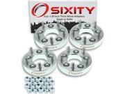 Sixity Auto 4pc 1.25 Thick 5x5 Wheel Adapters Eagle Talon Vision