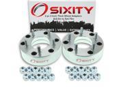 Sixity Auto 2pc 2 Thick 6x5.5 to 5x4.75 Wheel Adapters Pickup Truck SUV