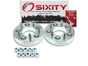 Sixity Auto 2pc 1.25 Thick 5x5 to 5x4.75 Wheel Adapters Pickup Truck SUV Loctite