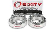 Sixity Auto 2pc 1.5 6x139.7 Wheel Spacers Ford Courier M12x1.5mm 1.25in Studs Lugs