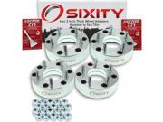 Sixity Auto 4pc 2 Thick 5x4.75 Wheel Adapters Hummer H3 Loctite