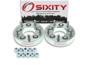 Sixity Auto 2pc 1.25 Thick 5x127mm Wheel Adapters Mitsubishi 3000GT Diamante Eclipse Endeavor Galant Lancer Outlander Starion Van