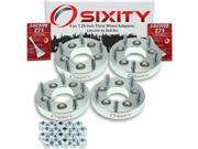 Sixity Auto 4pc 1.25 Thick 5x5.5 Wheel Adapters Lincoln Aviator Continental III Mark VII MKS Town Car Loctite