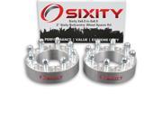 Sixity Auto 2pc 2 8x6.5 Wheel Spacers Sixity Auto Pickup Truck SUV M14x1.5mm 1.75in Studs Lugs