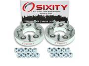 Sixity Auto 2pc 1.25 Thick 5x5 Wheel Adapters Honda Accord Crosstour Civic CR V CR Z Element Fit Odyssey Pilot Prelude S2000