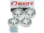Sixity Auto 4pc 1 Thick 4x3.9 to 4x4.5 Wheel Adapters Pickup Truck SUV