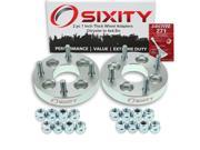 Sixity Auto 2pc 1 Thick 4x4.5 Wheel Adapters Chrysler Laser LeBaron New Yorker Loctite