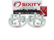 Sixity Auto 2pc 1 5x120.7 Wheel Spacers Sixity Auto Pickup Truck SUV M12x1.5mm 1.25in Studs Lugs Loctite