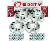 Sixity Auto 4pc 2 Thick 6x139.7mm Wheel Adapters Chrysler Pacifica Town Country Voyager Loctite