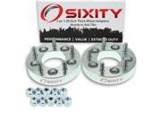 Sixity Auto 2pc 1.25 Thick 5x4.75 Wheel Adapters Honda Accord Crosstour Civic CR V CR Z Element Fit Odyssey Pilot Prelude S2000