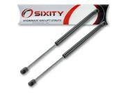 Sixity Auto 00 04 Toyota Celica Hatch Lift Supports Struts Gas Shocks Spoiler w o Wiper Props Arms Rods