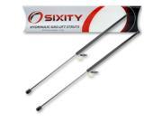 Sixity Auto 90 93 Acura Integra Trunk Lift Supports Struts Gas Shocks Props Arms Rods Springs Dampers