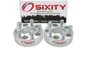 Sixity Auto 2pc 1.5 5x4.5 Wheel Spacers Ford Aerostar Crown Victoria Explorer Sport Trac Mustang Ranger Thunderbird 1 2 20tpi 1.25in Studs Lugs