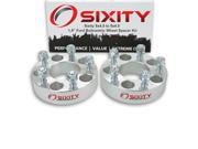 Sixity Auto 2pc 1.5 5x4.5 Wheel Spacers Ford Mustang 1 2 20tpi 1.25in Studs Lugs