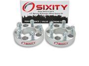 Sixity Auto 2pc 1.5 5x4.5 Wheel Spacers Mercury Cougar Marauder Mountaineer 1 2 20tpi 1.25in Studs Lugs
