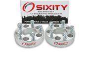 Sixity Auto 2pc 1.5 5x4.5 Wheel Spacers Sixity Auto Pickup Truck SUV 1 2 20tpi 1.25in Studs Lugs