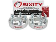 Sixity Auto 2pc 1.5 5x114.3 Wheel Spacers Sixity Auto Pickup Truck SUV 1 2 20tpi 1.25in Studs Lugs Loctite